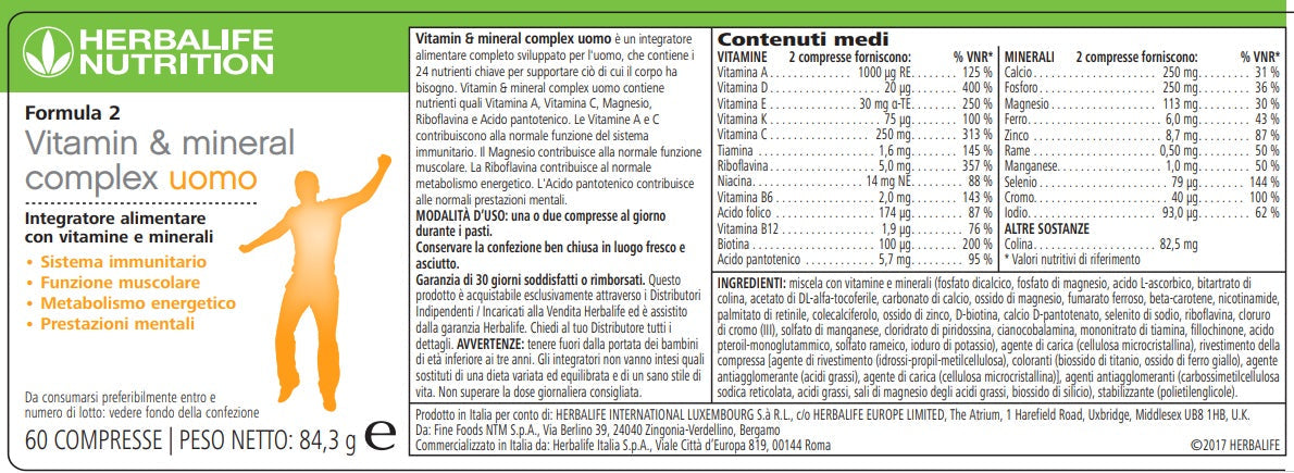 Formula 2 MULTIVITAMINE